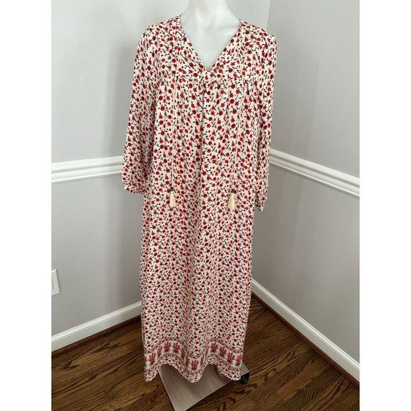 SOLD - ANINE BING Darcy 100% Silk Floral Print - Picture 5 of 9